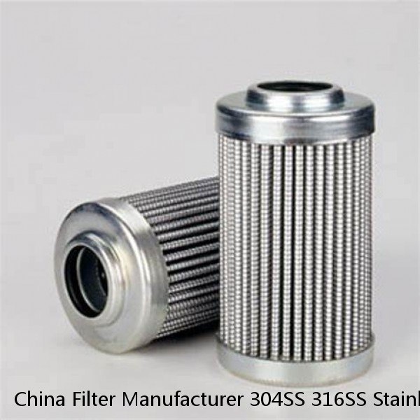 China Filter Manufacturer 304SS 316SS Stainless Steel Hydraulic Basket Filter Cartridge