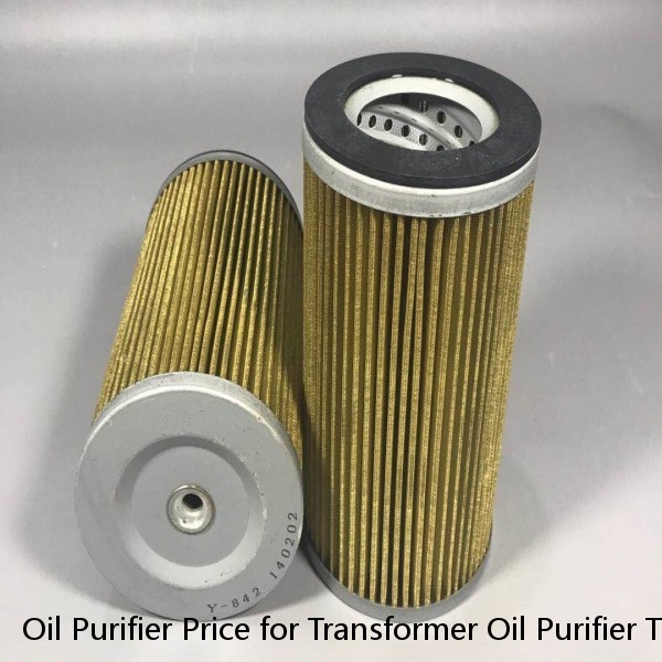 Oil Purifier Price for Transformer Oil Purifier Transformer Oil Filtration Machine #1 image