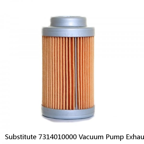 Substitute 7314010000 Vacuum Pump Exhaust Filter Cartridge #1 image